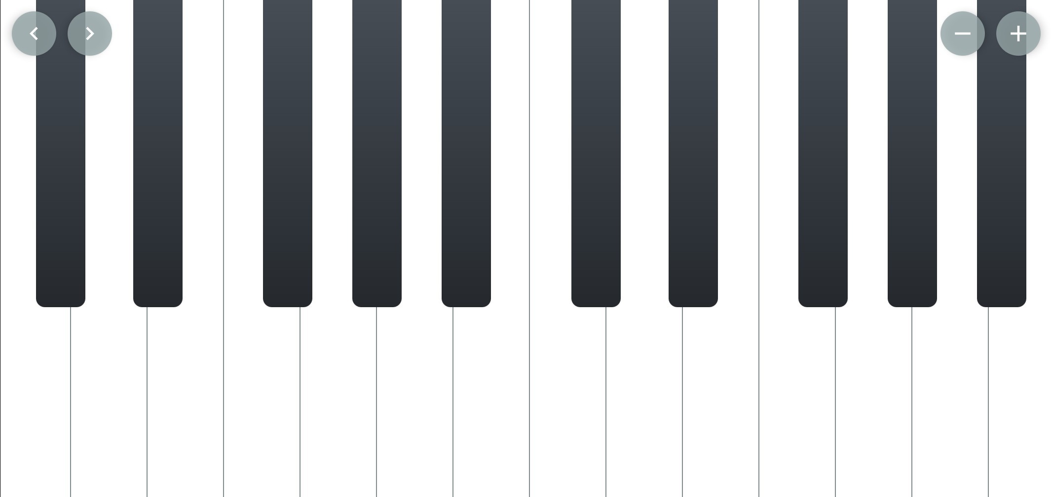 Minimal Piano Screenshot